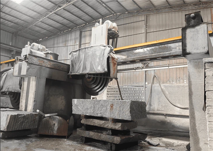 Stone Block Cutting Machine