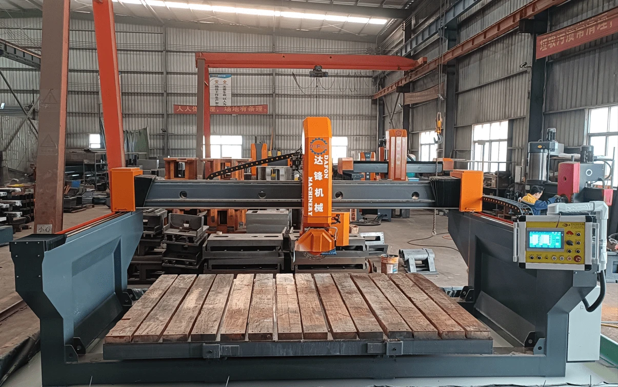 4+1 Stone Bridge Cutter Machine