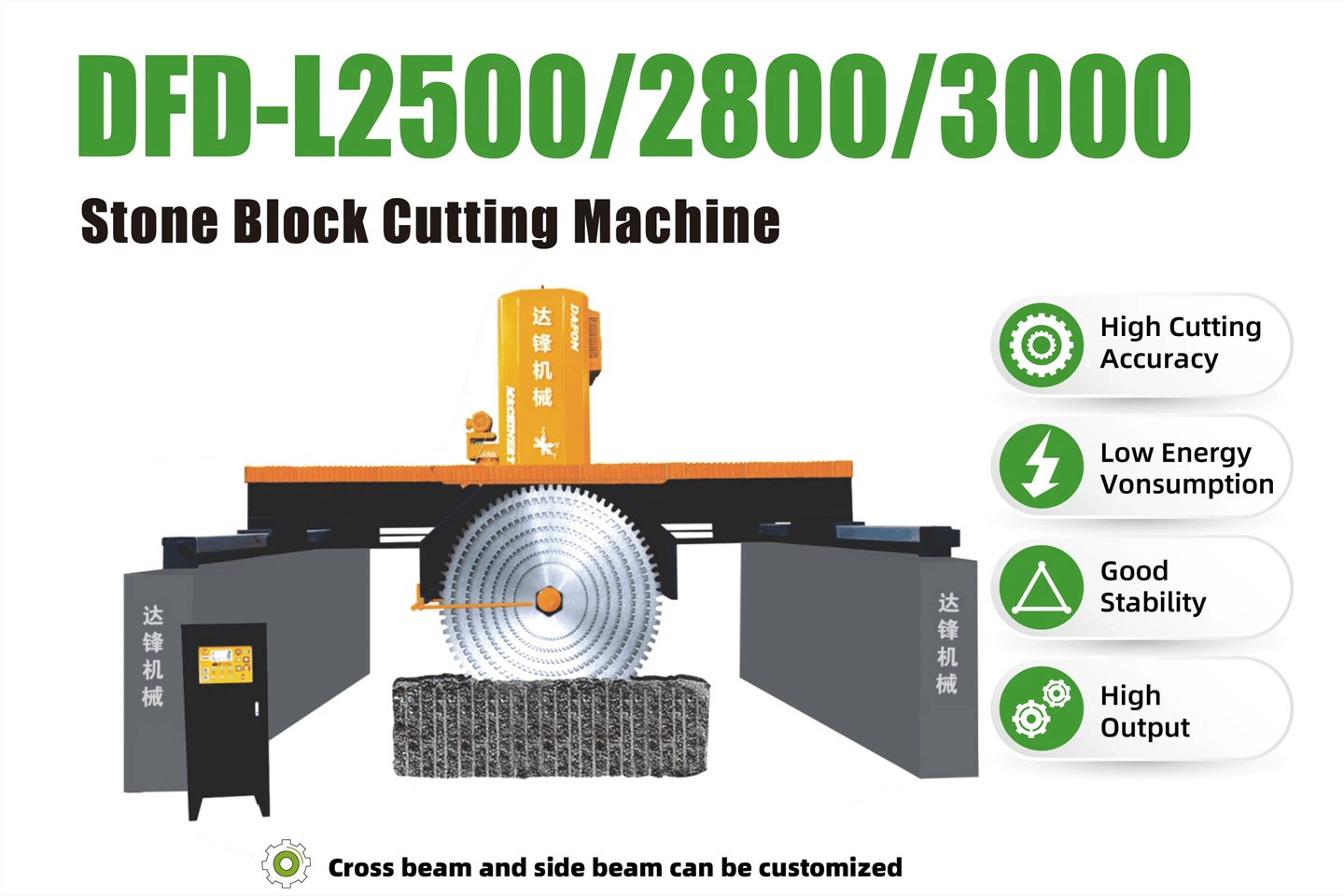 Stroj za rezanje kamnitih blokov